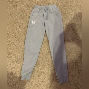 under armour gray girls size : youth large sweatpants